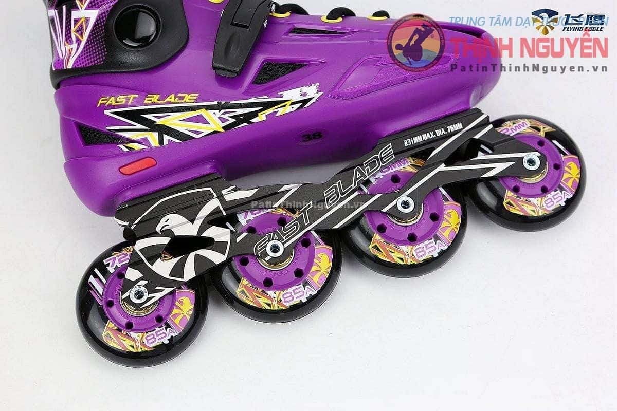 Giày Patin Flying Eagle FBs FastBlade Tím