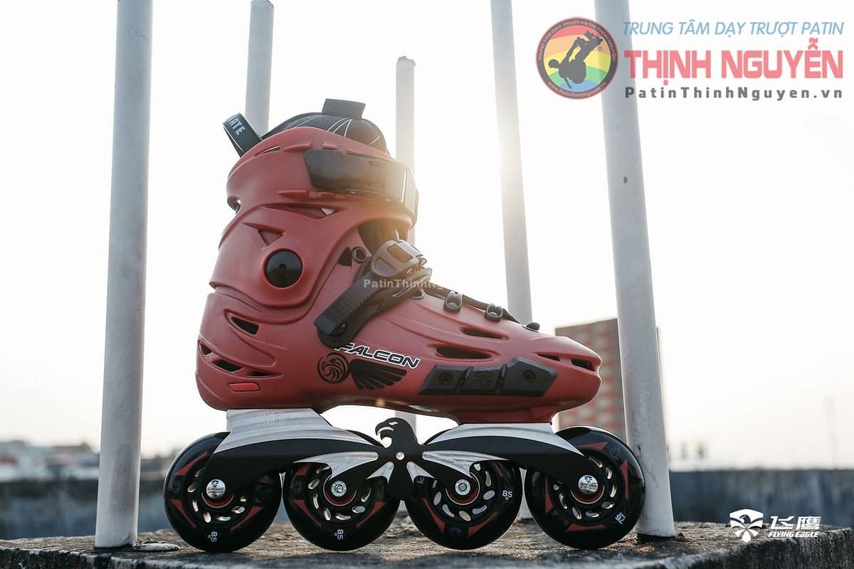 Giày Trượt patin người lớn F6s Falcon Đỏ