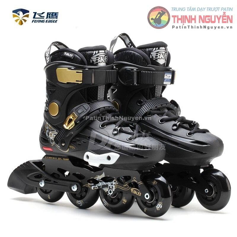 Giày Patin Flying Eagle BKB B6 Đen