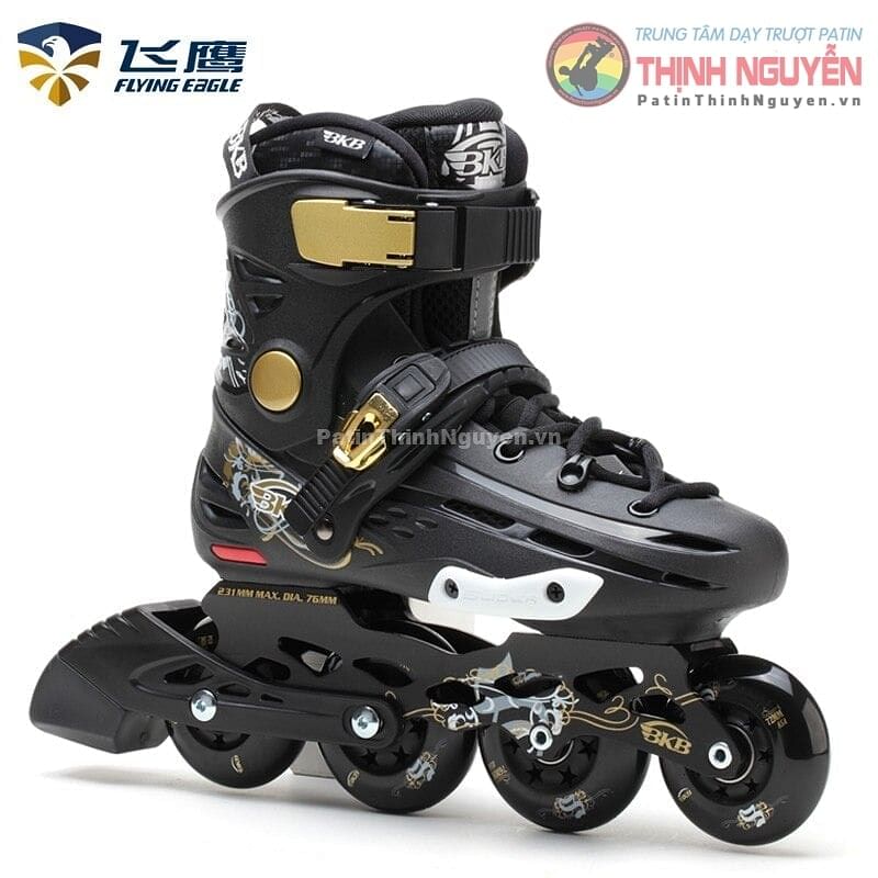 Giày Patin Flying Eagle BKB B6 Đen